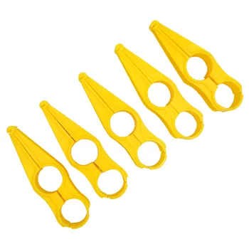 

10pcs Poultry Chicken Plastic Drinker Holder Fixed Hook Water System for 25mm Pipe Farm Poultry Goose Duck Feeding Equipment