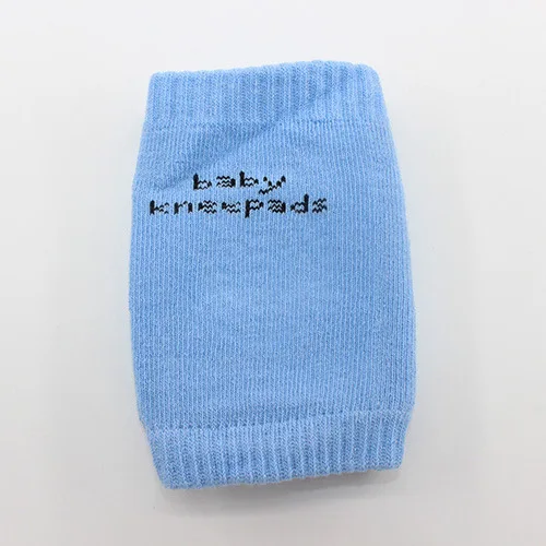 blue Для детей 0-18 месяцев Детские Non-slip по 4-м временам года наколенники Детские по колено для ходьбы для ползанья детская хлопковая уплотненная Обувь с дышащей сеткой - Цвет: blue