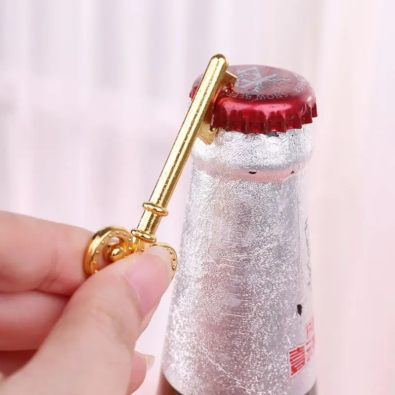 OOTDTY 50x Vintage Key Bottle Opener with Tag Card Bag Wedding Party Favors Souvenirs