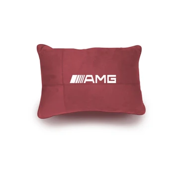 

1pcs Car seat Cushion Cover Cotton Throw Pillow Car Decoration Pillow case For Mercedes benz A B R G Class C200 E200 GLK GLA