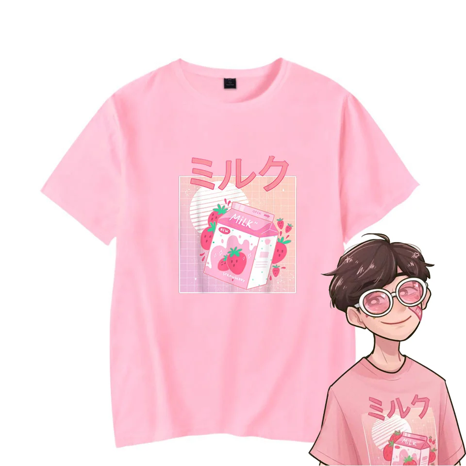 Strawberry milk shirt georgenotfound Clearance