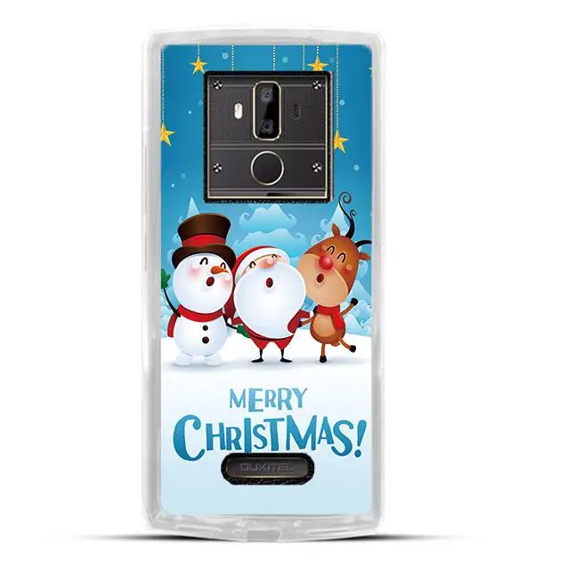 Блестящий силиконовый чехол для Oukitel K7 K7 Мощность смартфон ТПУ бампер чехол для задней крышки телефона Funda для телефона Housse Coque - Цвет: 1