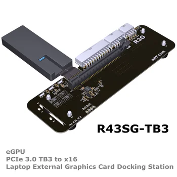 

ADT-Link R43SG-TB3 PCIe x16 PCI-e x16 to TB3 Extension Cable PCI-Express Cables eGPU Adapter