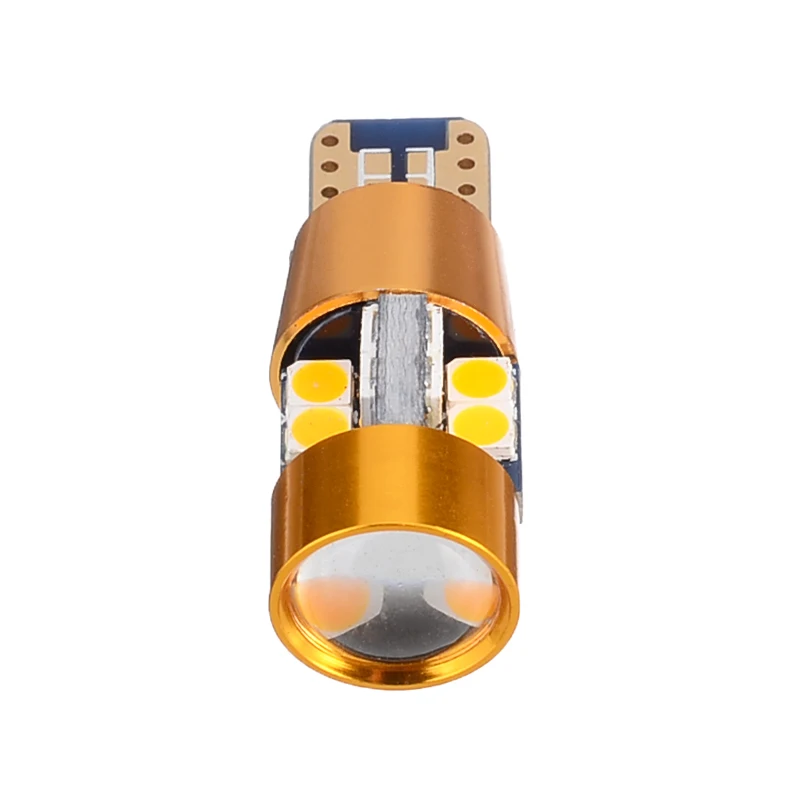 Car Light Source 2pcs/set T10 168 194 2825 W5W 19LED Amber Car Parking Backup Position Light Bulb DC 12V