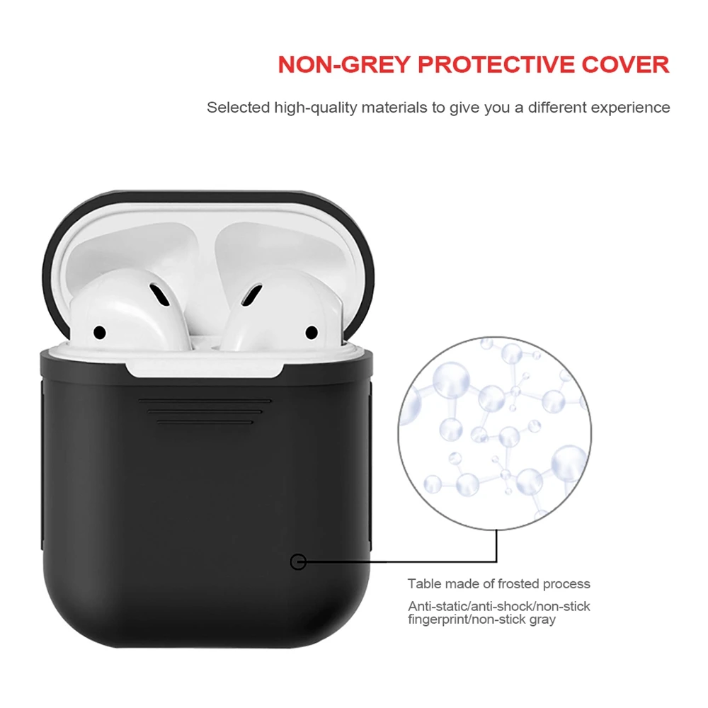 4 в 1 наборы аксессуаров для гарнитура Airpods чехлы Чехол наушников Держатель Анти
