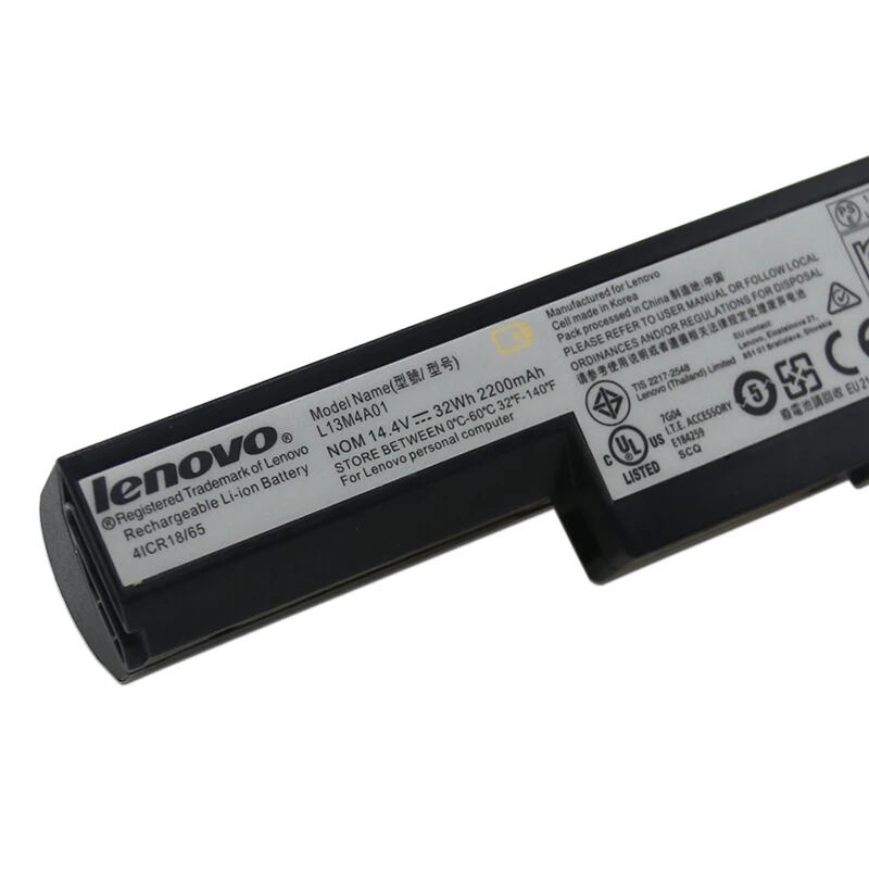 Ноутбук Замена литий-ионного Батарея для lenovo E40-30 B40-70 B50-70 B40-80 E40-70 B40 14,4 В 32wh