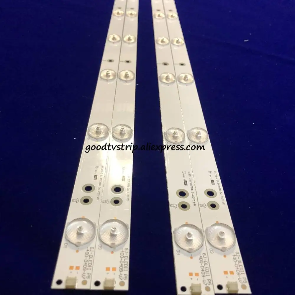 Светодиодный полосы для Sony ТВ KDL 40R380D 40R350D 40R350B 40PFL3240 GJ D светодиодный II P5 400 D409 V7