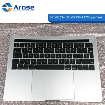 

A1706 top case A1706 Cover Case Housing with US keyboard/UK keyboard without touchpad 661-05334 661-07950 A1706 palmrest
