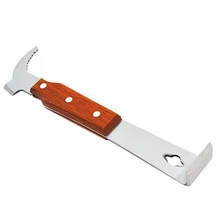 1 Набор инструментов для пчеловодства инструмент для улья из нержавеющей стали Деревянный пчелиный медовый нож скребок для пчелиного улья инструмент