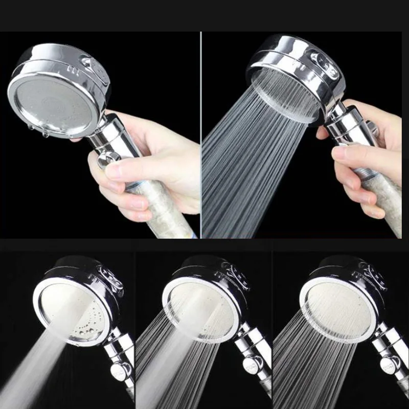 Насадка для душа фильтр воды с выключателем экономия под давлением три режима