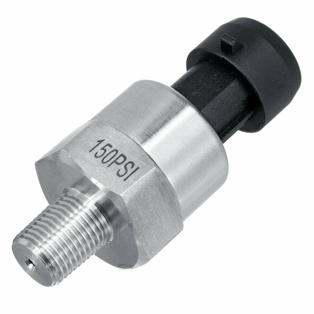 1//8 NPT Thread Stainless Steel Water 100PSI Yosoo Health Gear Pressure Transducer Sender Sensor Fuel Compatible with Oil Air