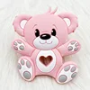 1PCS BPA Free Silicone Teethers Cartoon Animal DIY Pacifier  Baby Toys  Sensory Nursing Gift 3
