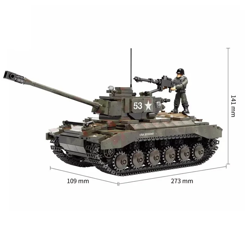 Военная серия мировая война советская T34/85 средний танк SWAT Солдат фигурки строительные блоки игрушки подарки