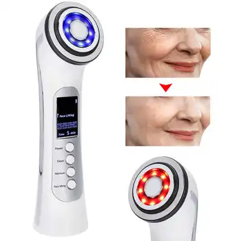 

RF Face Machine Lifting Firming Serum Imports Photon Light Therapy Shrink Pores Multiple effect Face Care Machine