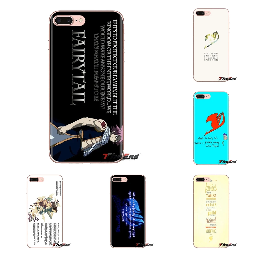 Крышка корпуса телефона для костюмированной вечеринки по японскому аниме fairy tail