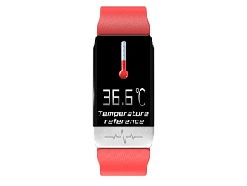 

XCJZ T1 smartwatch ecg temperature heart rate blood pressure oxygen wristband health fitness bracelet temperature intelligence