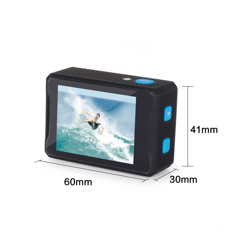 30 м подводная спортивная камера 4K Wifi 2 дюйма lcd 12MP 1080P deportiva экшн-камера mini DV шлем cam
