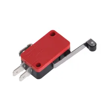 1X Long Handle New Micro Roller Lever Arm Normally Open Close Limit Switch KW7-2 G8TB normally open close actuator for underfloor heating manifold 230v 2w switches accessories new drop ship ls d tool