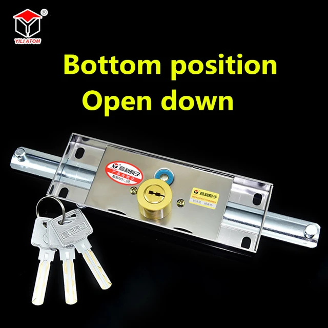 1set Drawer Lock For Cabinet/aluminium Alloy Door Shutter Zinc Alloy Garage  Door Cabinet Locks With Keys Accessories - AliExpress