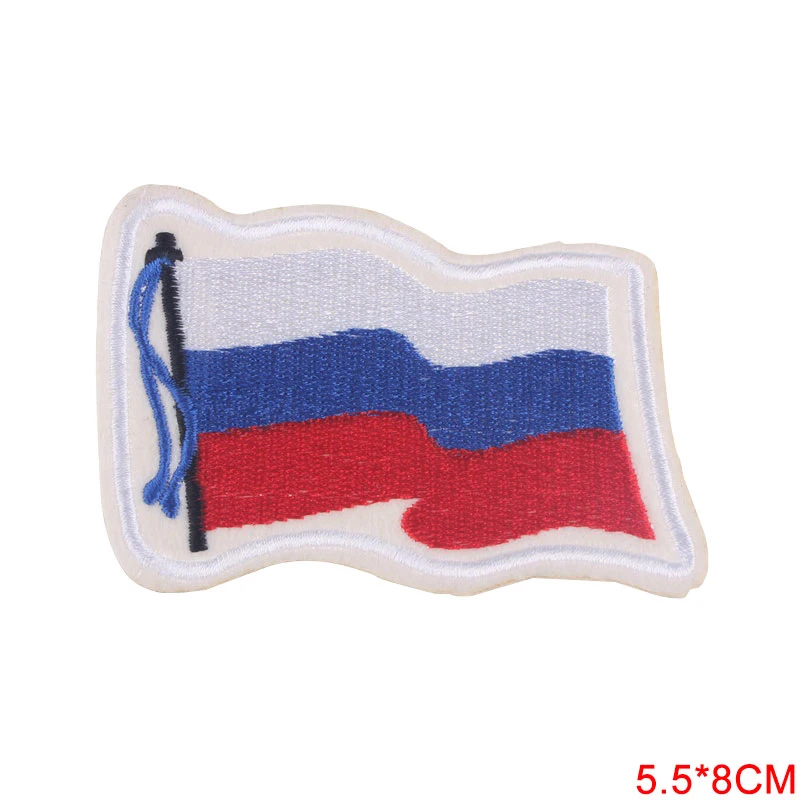 1024 Флаг страны нашивки вышитые Россия Турция Франция ЕС Нидерланды Флаг тактические военные нашивки армейская аппликация полоса - Цвет: 1024