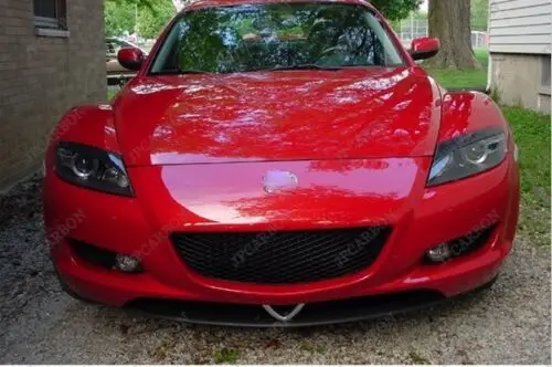Накладка «брови» для век из углеродного волокна для 2004-2008 Mazda RX-8 RX8 B type