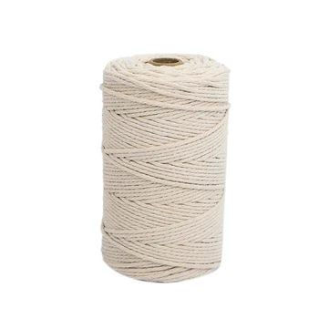 

Cotton Thread Rope DIY Handmade Decorative Tapestry Weave Binding Tag Rope Accessories
