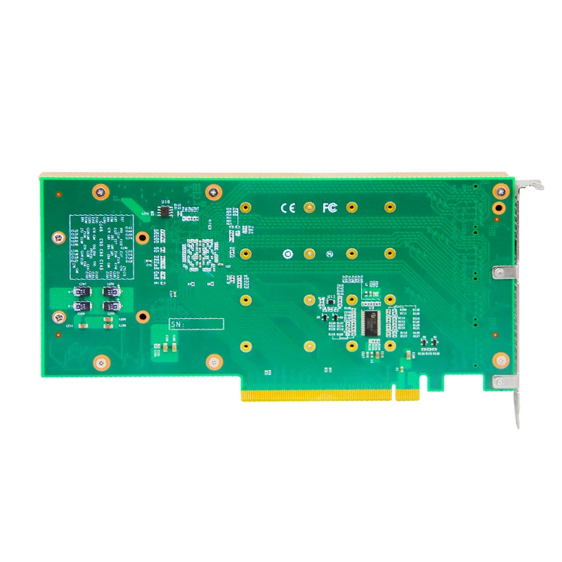 M.2 key SSD exp card ANM24PE16  Quad port PCIe3.0