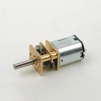 

N10 DC 3V 80RPM Mini Full Metal Gear Motor Reduction Micro Gearbox Gear motor Speed Reducer DIY Smart Car Robot