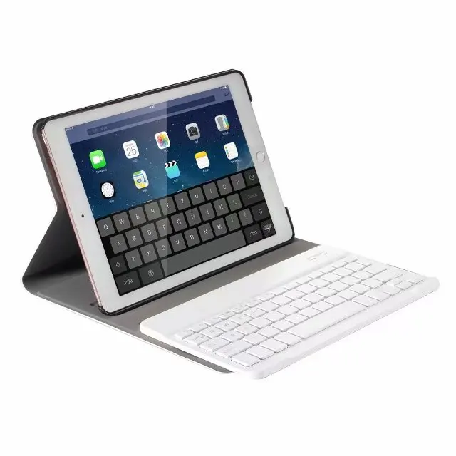 Чехол для планшета с беспроводной клавиатурой и Bluetooth IPad 2017 9 7 Air 1 2 Pro держатель