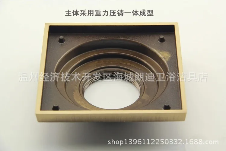 Integrity Manufacturers Supply Universal Deodorizing Pest Control Copper Floor Drain Wholesale High Quality Real Price like Pric