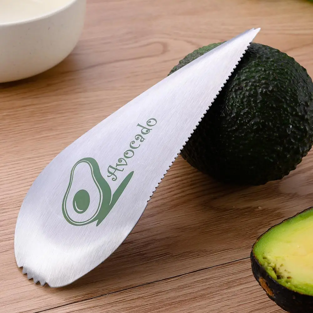 Многофункциональный Нож для авокадо из нержавеющей стали, Овощечистка для фруктов, Овощечистка авокадо, кухонный нож, овощные инструменты, аксессуары для дома