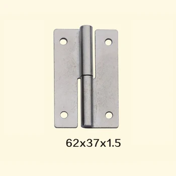 

Freeshipping 62*37*1.5mm Iron Metal Hinge Sewing Machine Folding Table Furniture Flip Tray Hinges Big Door Hinges