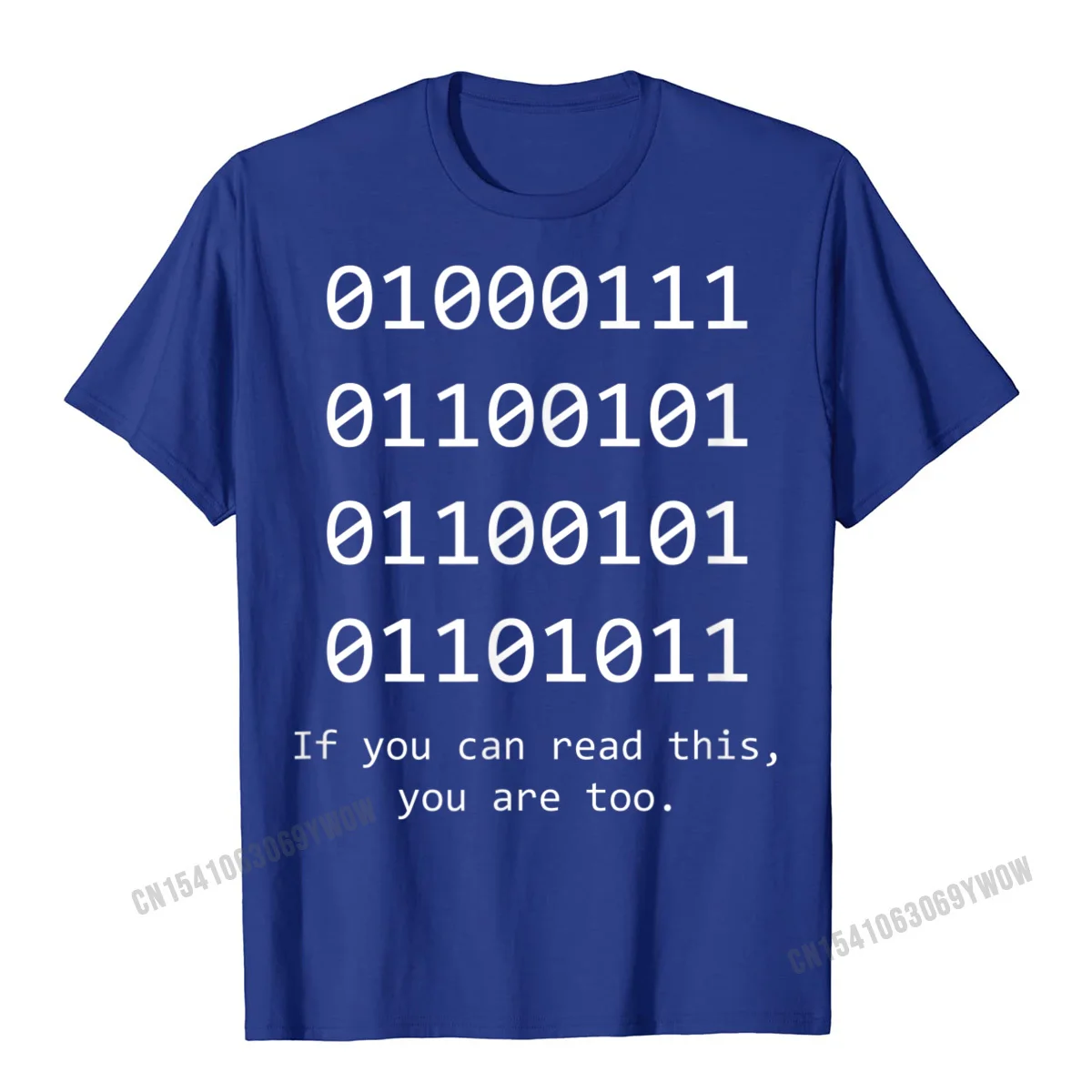 Printing Tees Designer Crew Neck Printed On Short Sleeve All Cotton Men T-shirts Street Tops & Tees Top Quality Funny Computer Binary Code Programmer Developer Geek Gift T-Shirt__440 blue