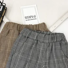 Майнинг Юань Бао Скидка ограниченное время граба концы не заполнять, красивый сертификат! Повседневные брюки с узором в британском стиле