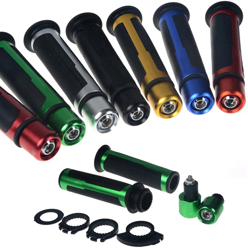 Дропшиппинг Универсальный 22 мм Мотоцикл с ЧПУ Ручка Ручки Мотоцикл ручная, Резиновая, гелевая ручка и конец набор OE88