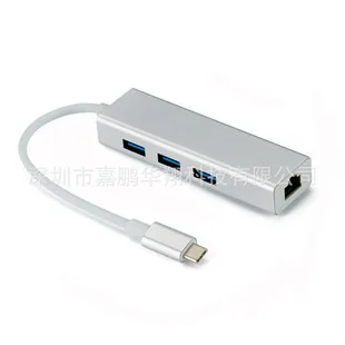 Ноутбук USB 3.0HUB концентратор ультра-тонкий один волоча четыре usb концентратор Высокоскоростной кабель Seperater док-станция