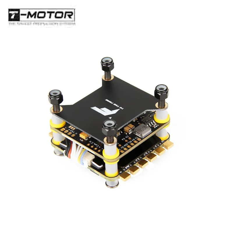 T-двигатель F55A PRO II 55A BLheli_32 4в1 бесщеточный ESC& F4 HD Контроллер полета стек для радиоуправляемого дрона FPV системы многовинтовой части
