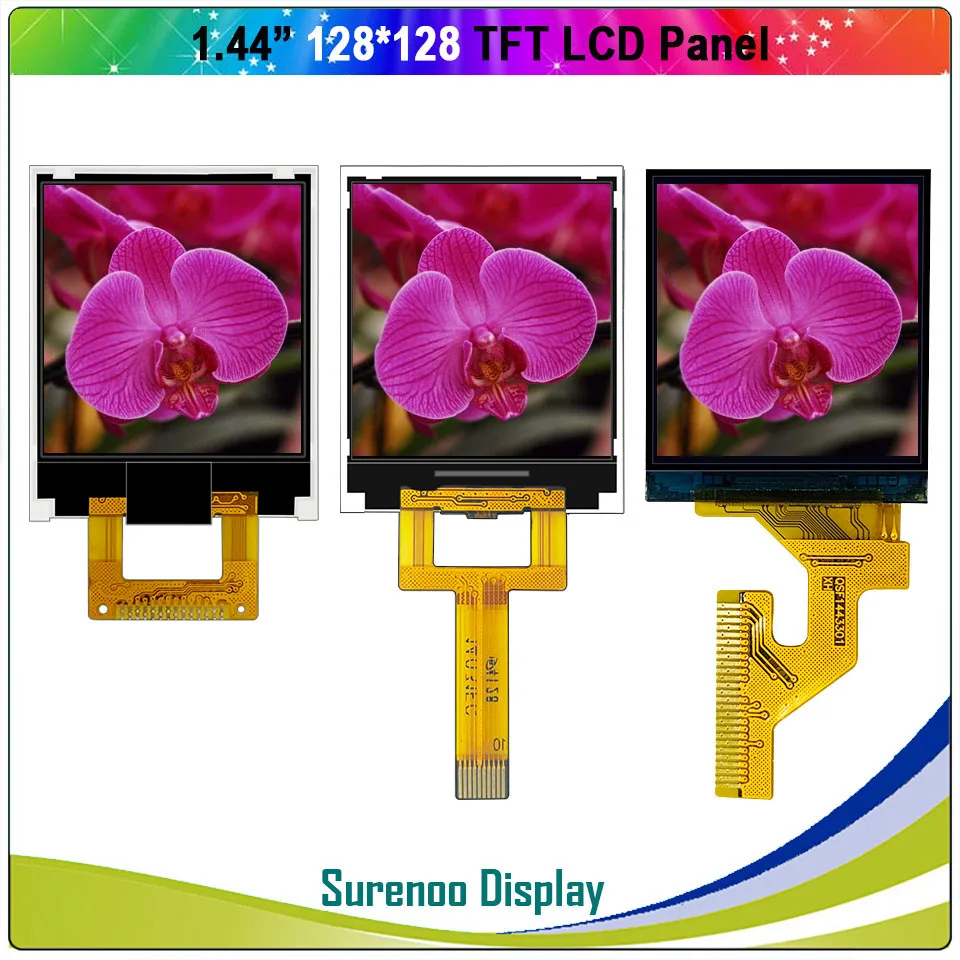 1 44 &quotдюймовый 128*128 серия SPI TFT ЖК-модуль дисплей Панель экрана LCM встроенный ST7735
