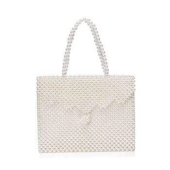 

New summer fashion pearl bag Korean fashion pearl handbag women's bag