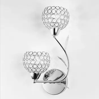 

AC85-285V E27 Creative Crystal LED Wall Light Decorative Lighting Sconce Modern Wall Lamp WXTC