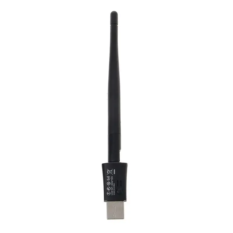 Высокоскоростной мини беспроводной Wifi адаптер 150 Мбит/с 2dBm 5dBm антенна USB Wifi приемник сетевая карта 802.11b/n/g LX9A