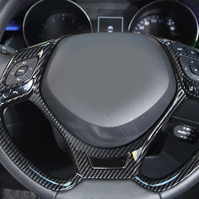Автомобильный руль кнопка Отделка Декор Обложка для Toyota C-HR CHR