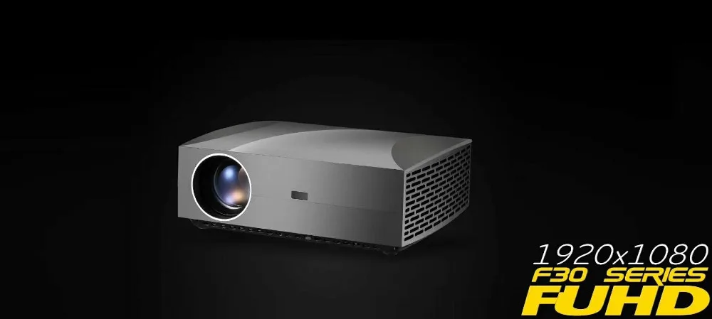 projector slides 1080p LED F30 Projector Android6.0 WIFI Buletooth4.0 3D Video USB PC LED Home Cinema Projector 5500lumens  Mini Projector overhead projector