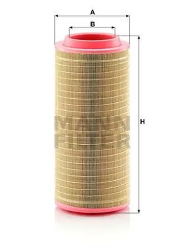Фильтр воздушный H539 D240 d147 \ LIEBHERR VOLVO MANN-FILTER C2