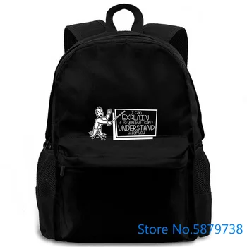 

I Can Explain It To You S FITTED Teacher University Mothers Day Cheap Price for Printed women men backpack laptop travel