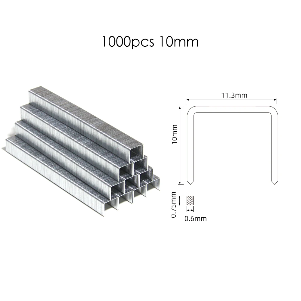 5000 agrafes type 53 - 11,3 x 8 mm Silverline - Cdiscount Bricolage