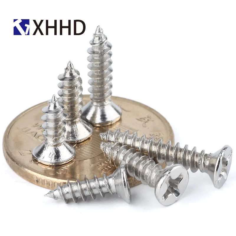 M1 M1.2 M1.4 M1.5 M1.7 плоская головка саморез винт метрический резьба Phillips крест