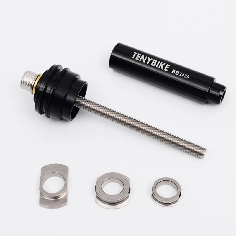 

Road Bike Bottom Bracket Press-In Central Axis Sealed Bearing Aluminum Alloy Kit