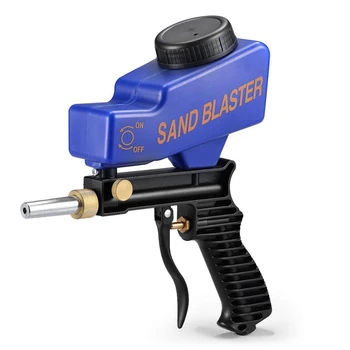 

Portable Gravity Sandblasting Gun Pneumatic Sandblasting Set Rust Blasting Device Small Sand Blasting Machine Power Tools