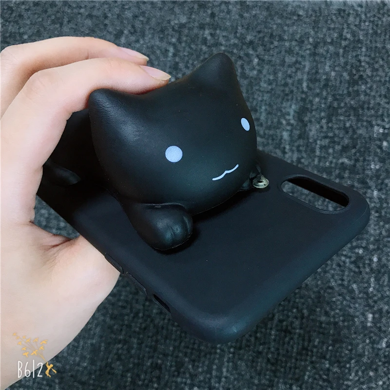 remarkable Phone Case For OPPO A37 Neo9 A39 A57 A59 F1S A71 A73 A77 A5 A79 A83 A1 A3 A3S A5 A7 3D Black Cats T